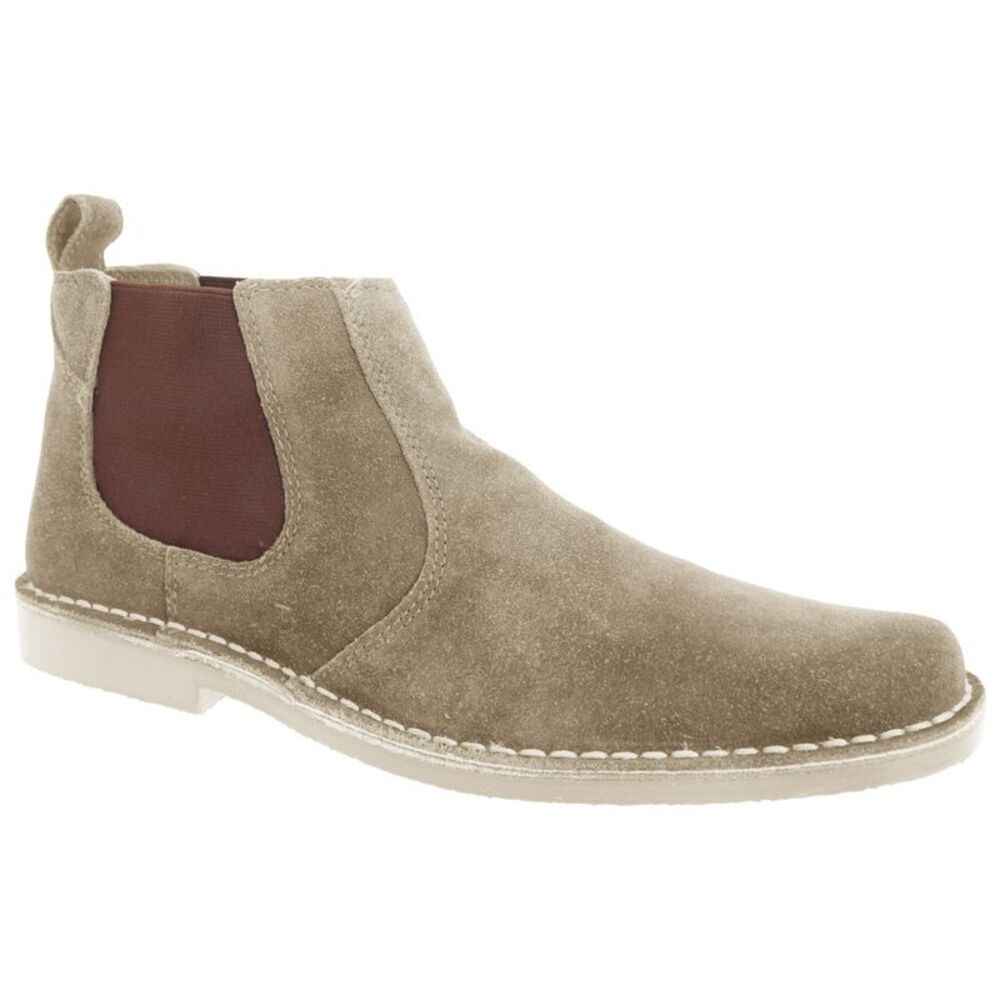 Roamers Mens Real Suede Classic Casual Desert Ankle Boots /Shoes Sizes 7-13 / Ta